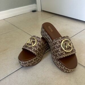 Michael Kors platform heel sandals
